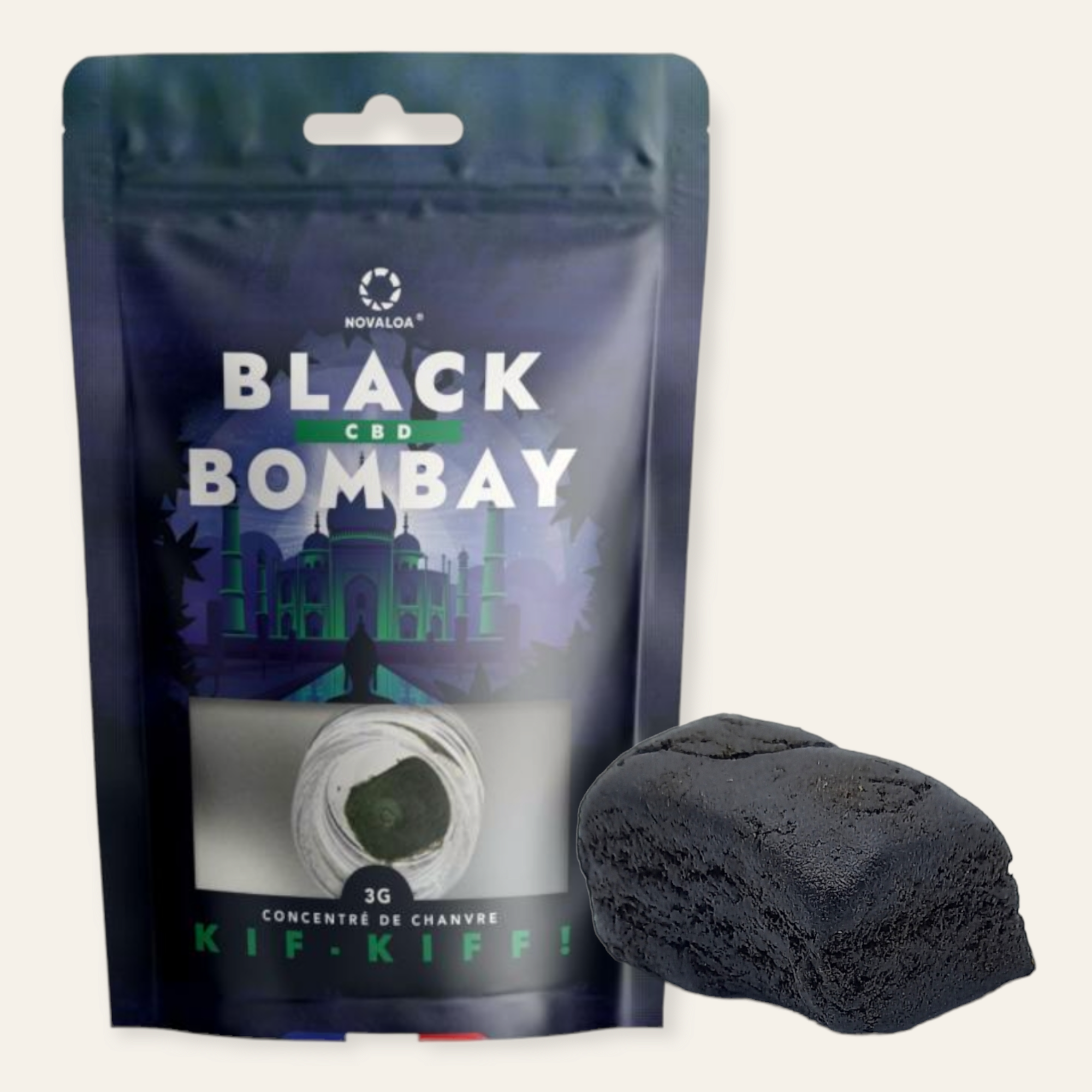 RESINE BLACK BOMBAY CBD