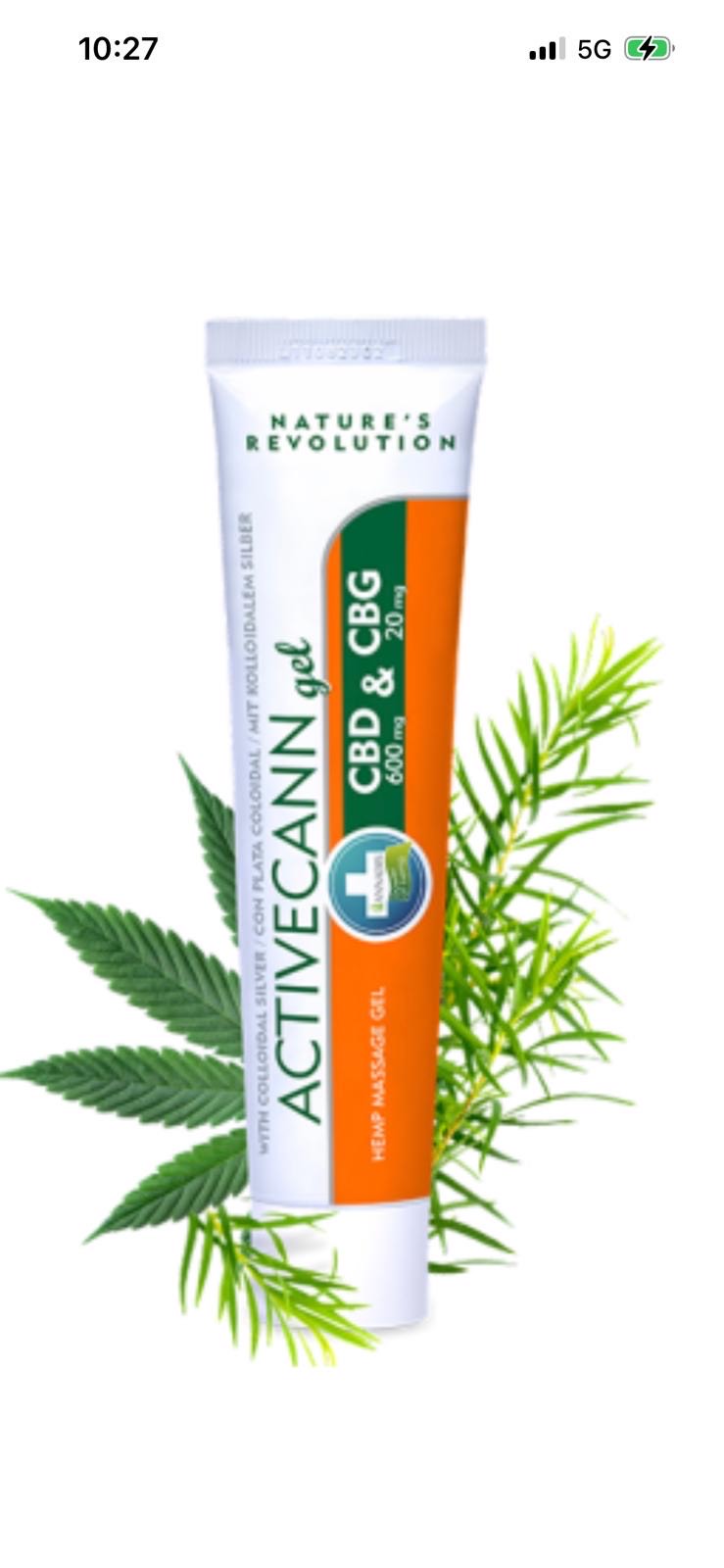 Activecann gel CBD-CBG